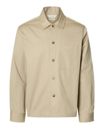 Slhtate Heavy Twill Overshirt Ls No