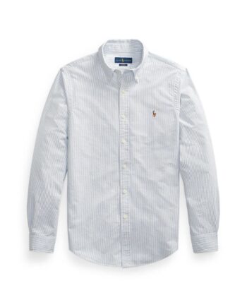 Slim Fit Striped Oxford Shirt