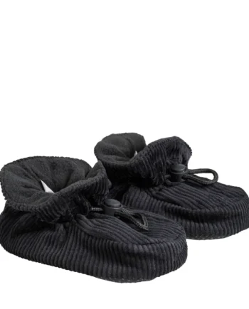 Slippers Corduroy Black 23 24