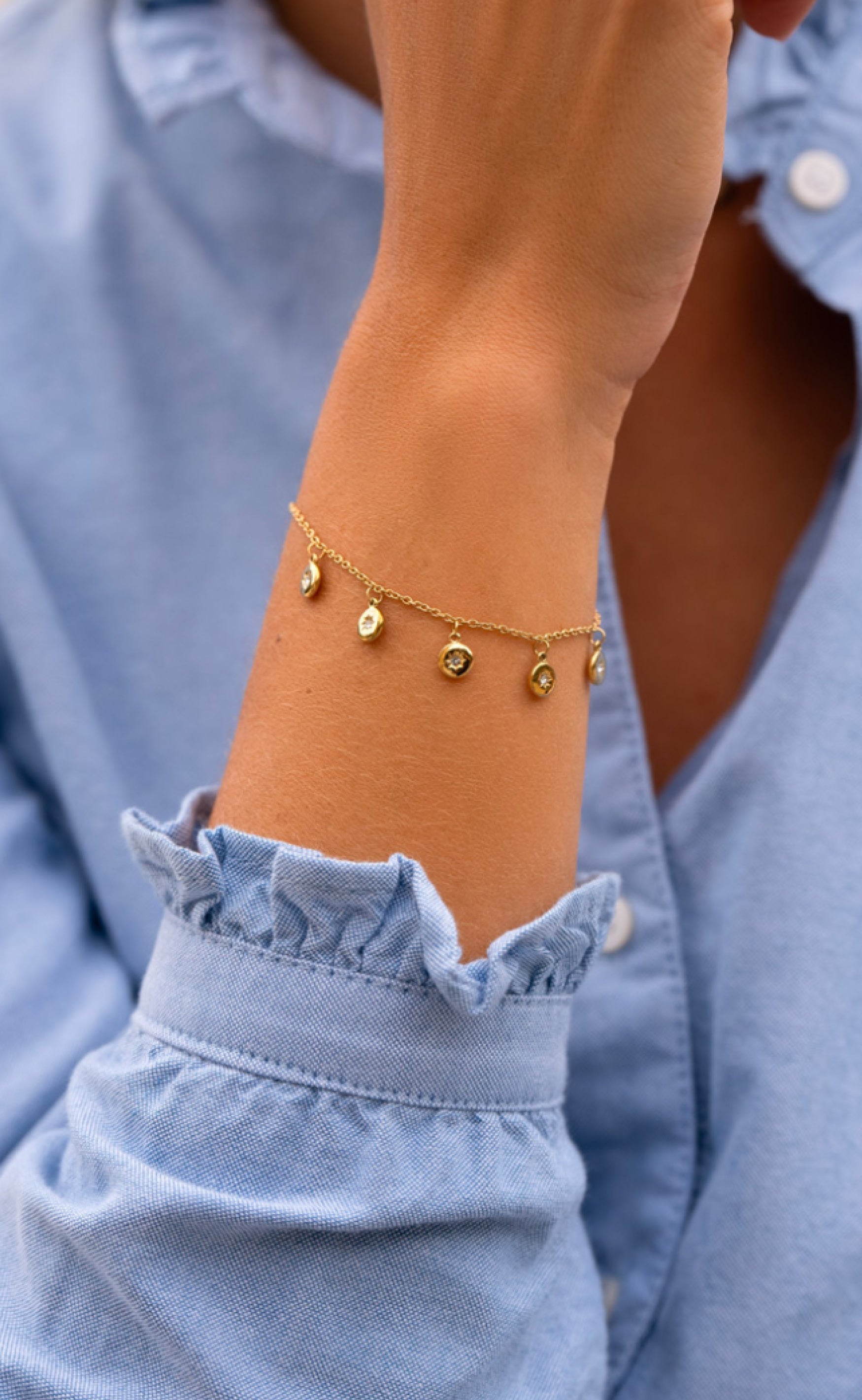 Smykkeli Copenhagen Armbånd Rome Gold Colour