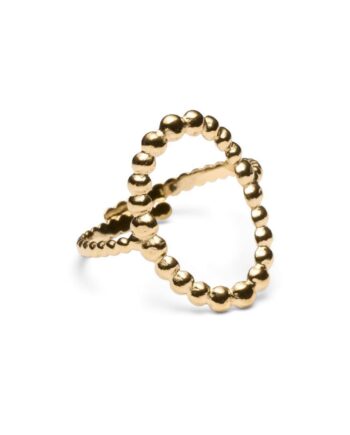 Smykkeli Copenhagen Ring Alaska Gold Colour