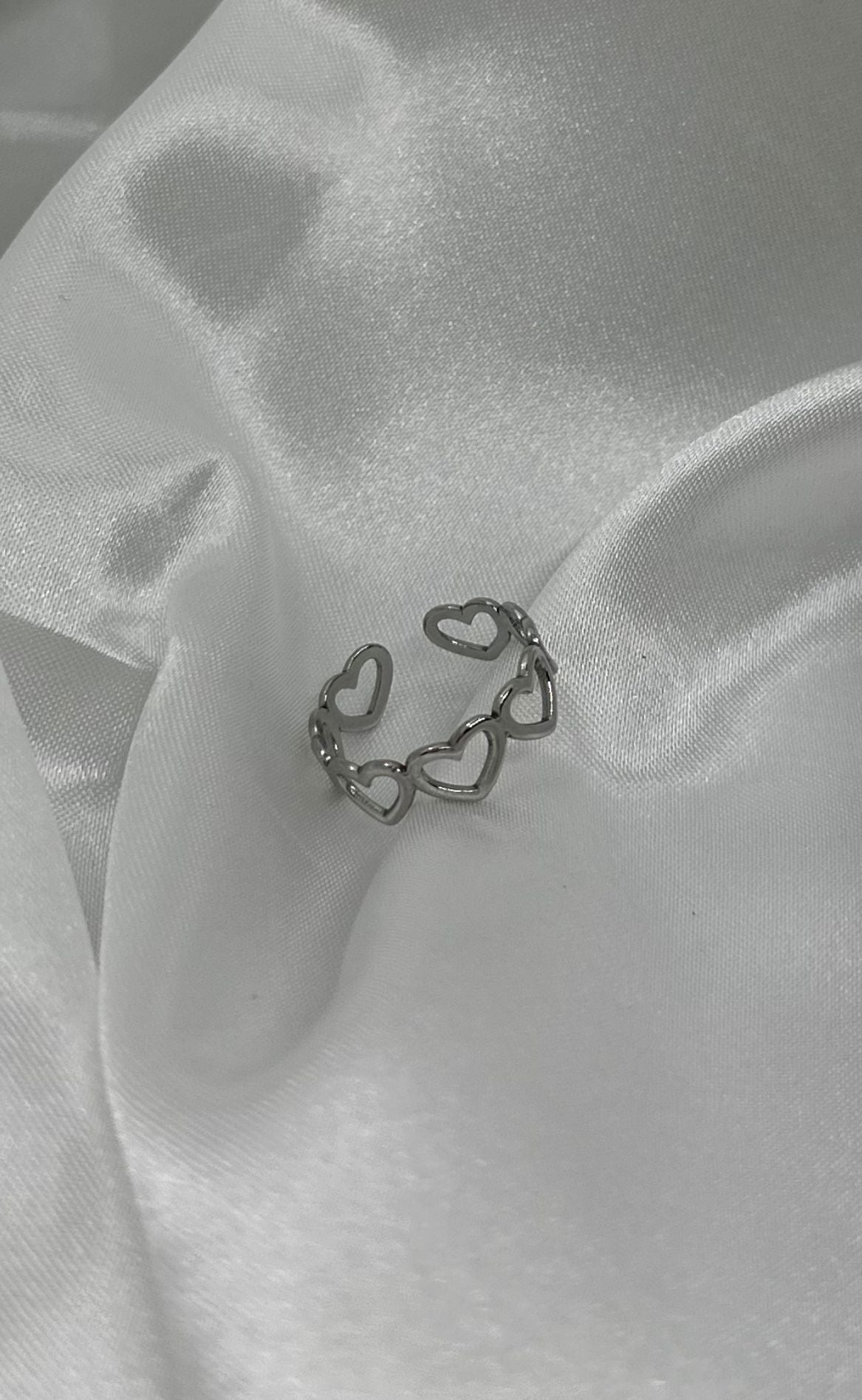 Smykkeli Copenhagen Ring Berkeley Heart Silver Colour