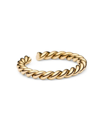 Smykkeli Copenhagen Ring Snake Gold Colour