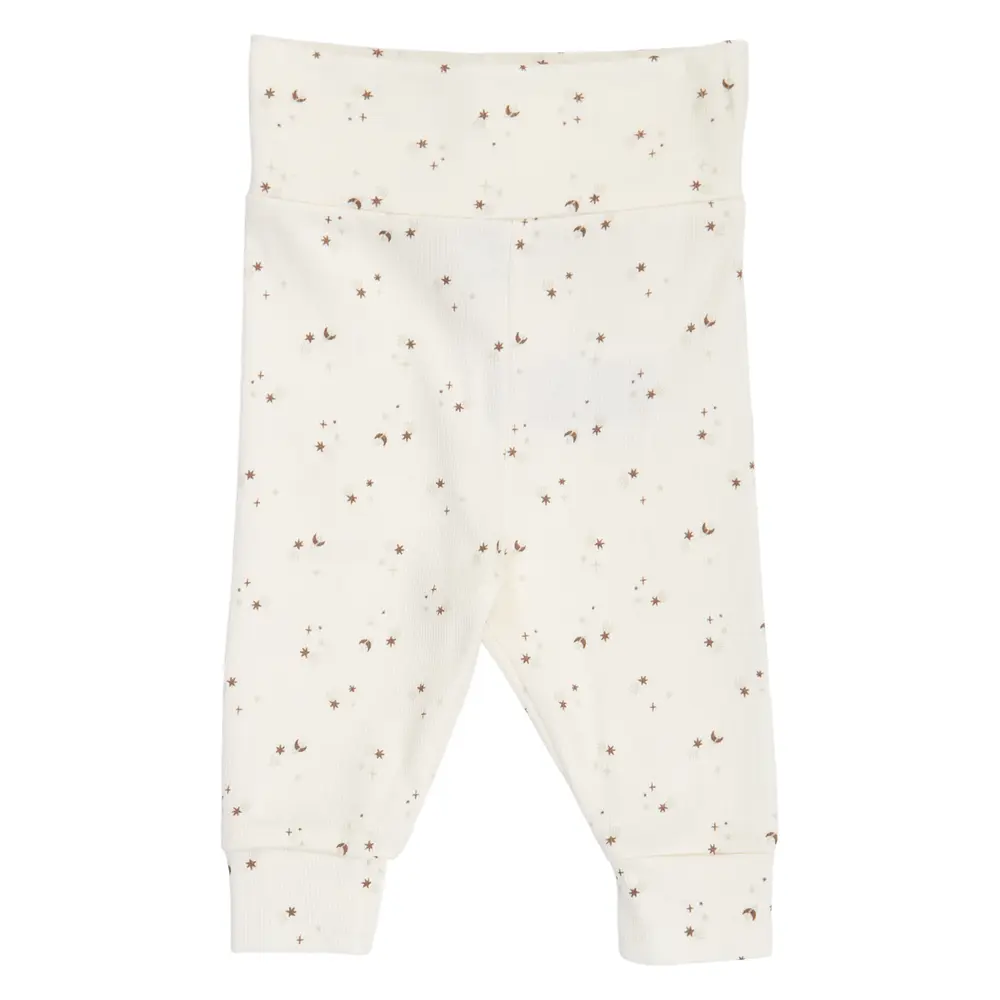 Sparkle Rib Bukser Stjerner Balsam Cream Walnut Oat 56