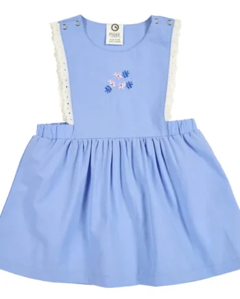 Spring Pinafore Kjole Shell Blue 92