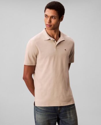 Ss Supima Chest Emb Polo