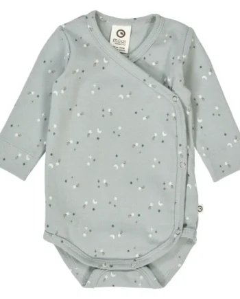 Stars Rib Wrap Body Jasmin Blue  Walnut  Stormy Blue 68