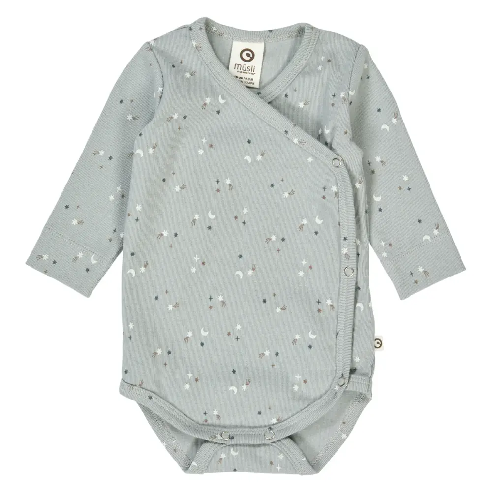 Stars Rib Wrap Body Jasmin Blue Walnut Stormy Blue 68