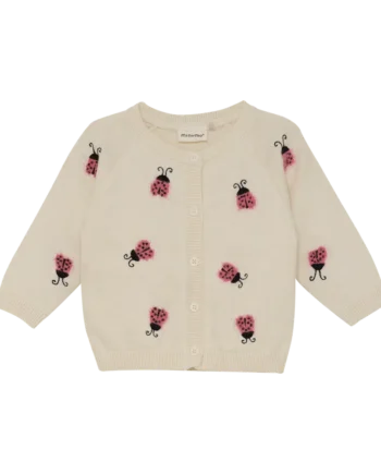 Strikket Cardigan White Swan 80