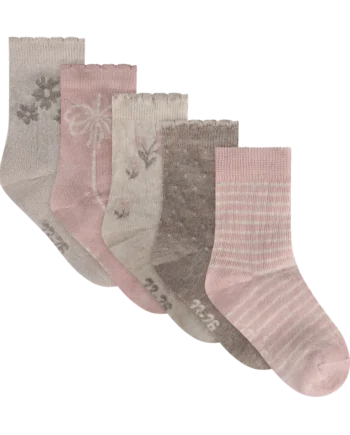 Strømpe    Mønster   -pak  Rose Smoke 19 22