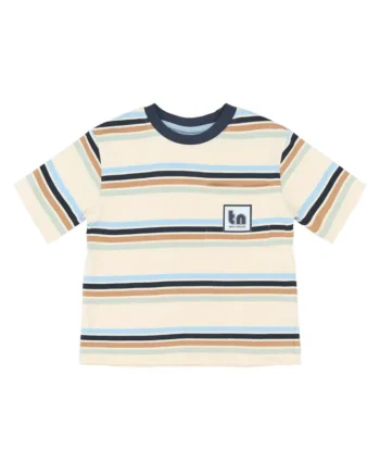 Stuart  -shirt Gardenia Striped 104