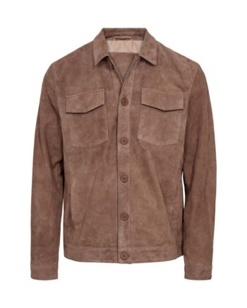Suede Overshirt