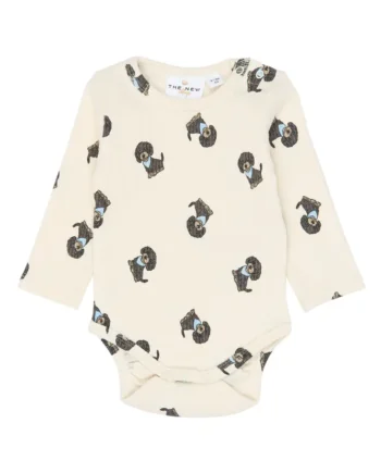 Sylvan Langærmet Rib Body Gardenia 80