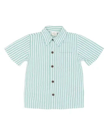 Tate Skjorte Créme De Menthe Striped 92