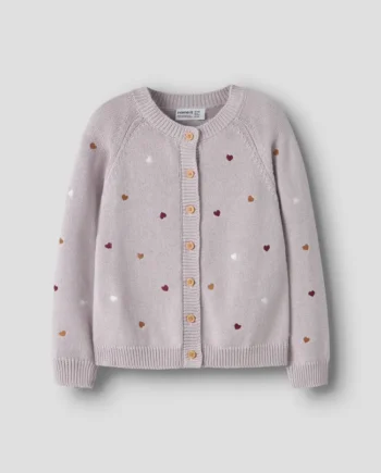 Teart Strik Cardigan Lilacmarbl 104