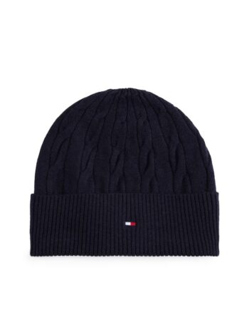 Th Flag Cable Knit Beanie