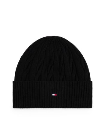 Th Flag Cable Knit Beanie