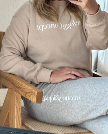 The Jogg Concept Sweatshirt Safine Doeskin