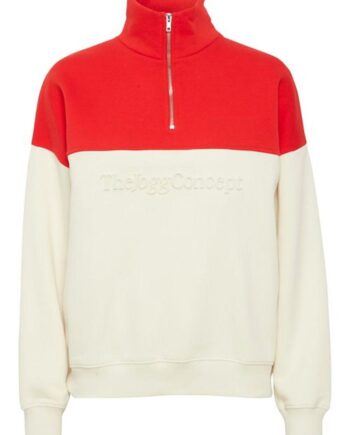 The Jogg Concept Sweatshirt Sage Racing Red Mix