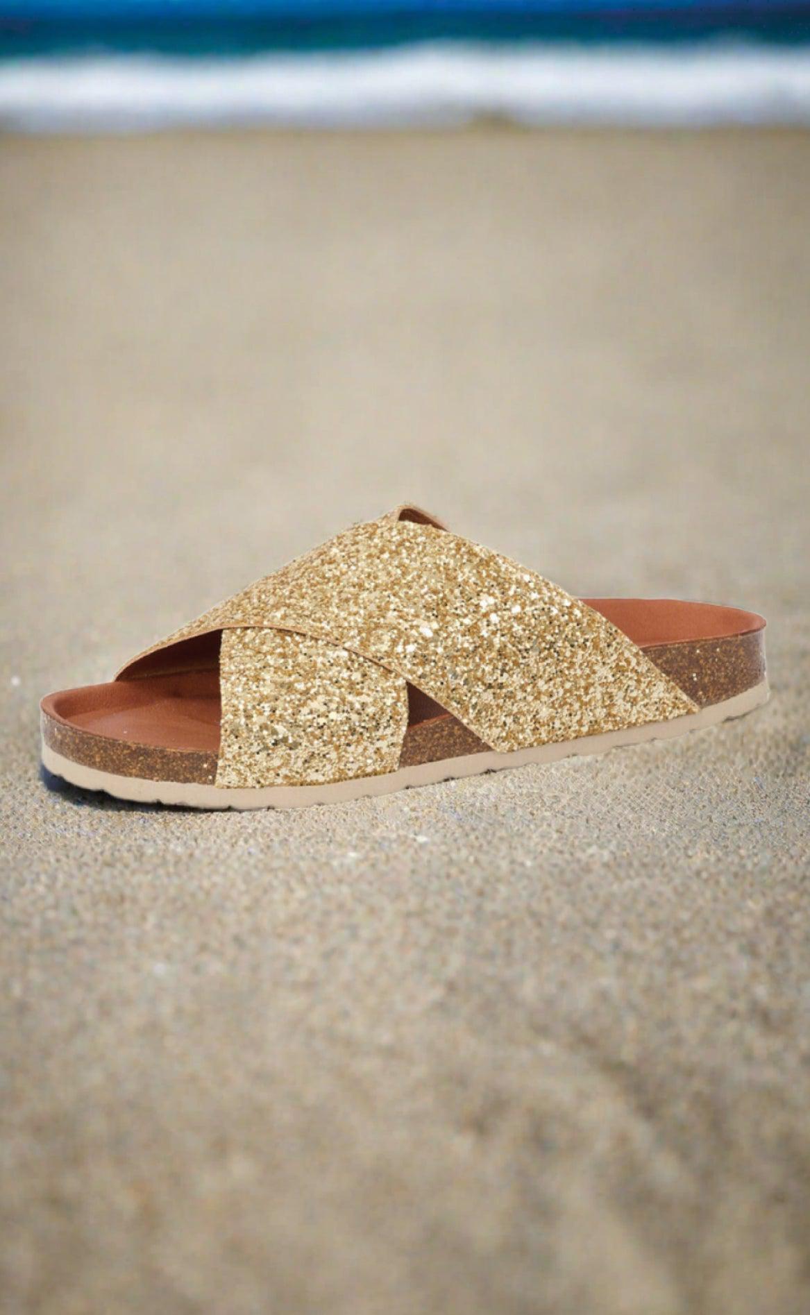 Tim   Simonsen Sandaler Annet Gold Glitter