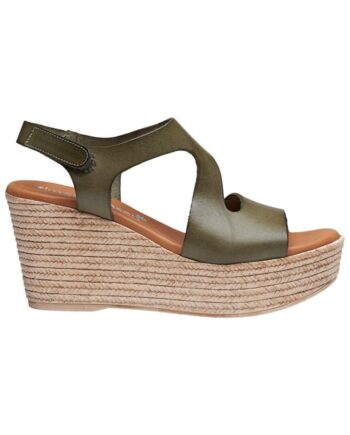 Tim   Simonsen Sandaler Masha Army   Kaki