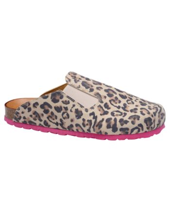 Tim   Simonsen Sandaler Sophie Leopard Crudo Fuxia