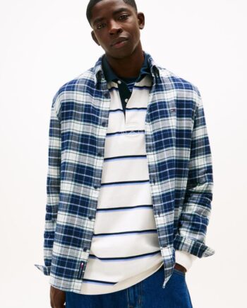 Tjm Reg Flannel Check Shirt Ext