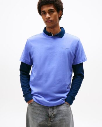 Tjm Slim Linear Chest Tee Ext