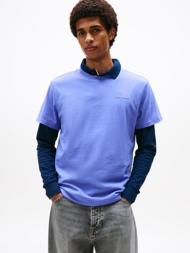 Tjm Slim Linear Chest Tee Ext