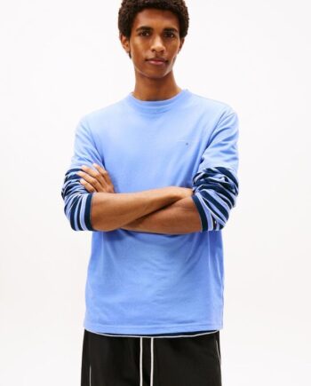Tjm Slim Linear Chest Tee Ext
