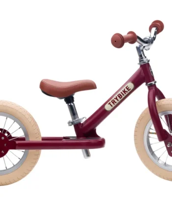 Tribike Løbecykel    Hjulet Vintage Rød