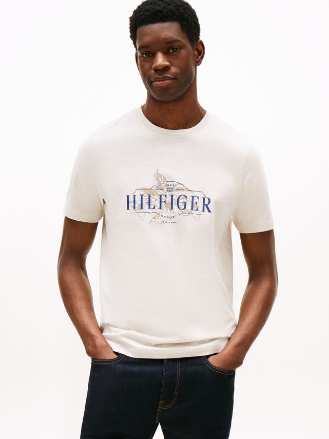 Tropical Floral Hilfiger Tee