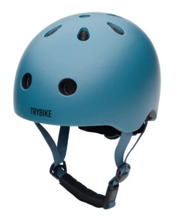 Trybike Cykelhjelm Med Retrolook Vintageblå Xs