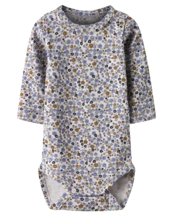 Tuline Langærmet Body Lilac Marble 56