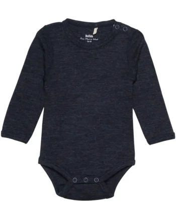 Uld Body Langærmet Solid Sky Captain Melange 50