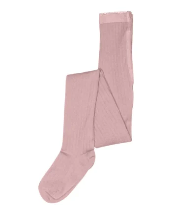 Uld Strømpebuks Rib 188 Wood Rose 70