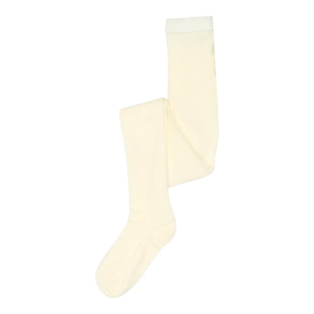 Uld Strømpebukser Off White 432 110