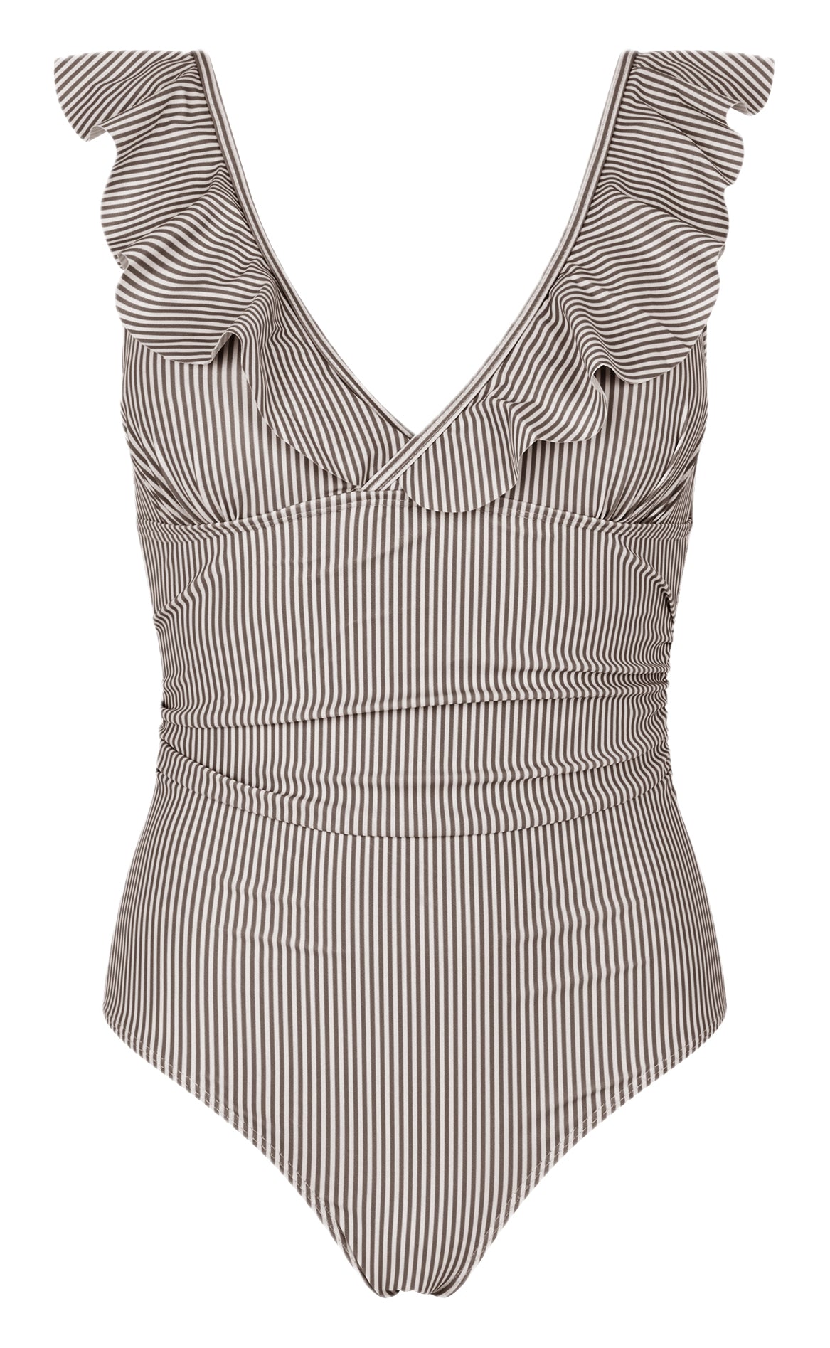 Unica Copenhagen Badedragt Madina Brown Stripes