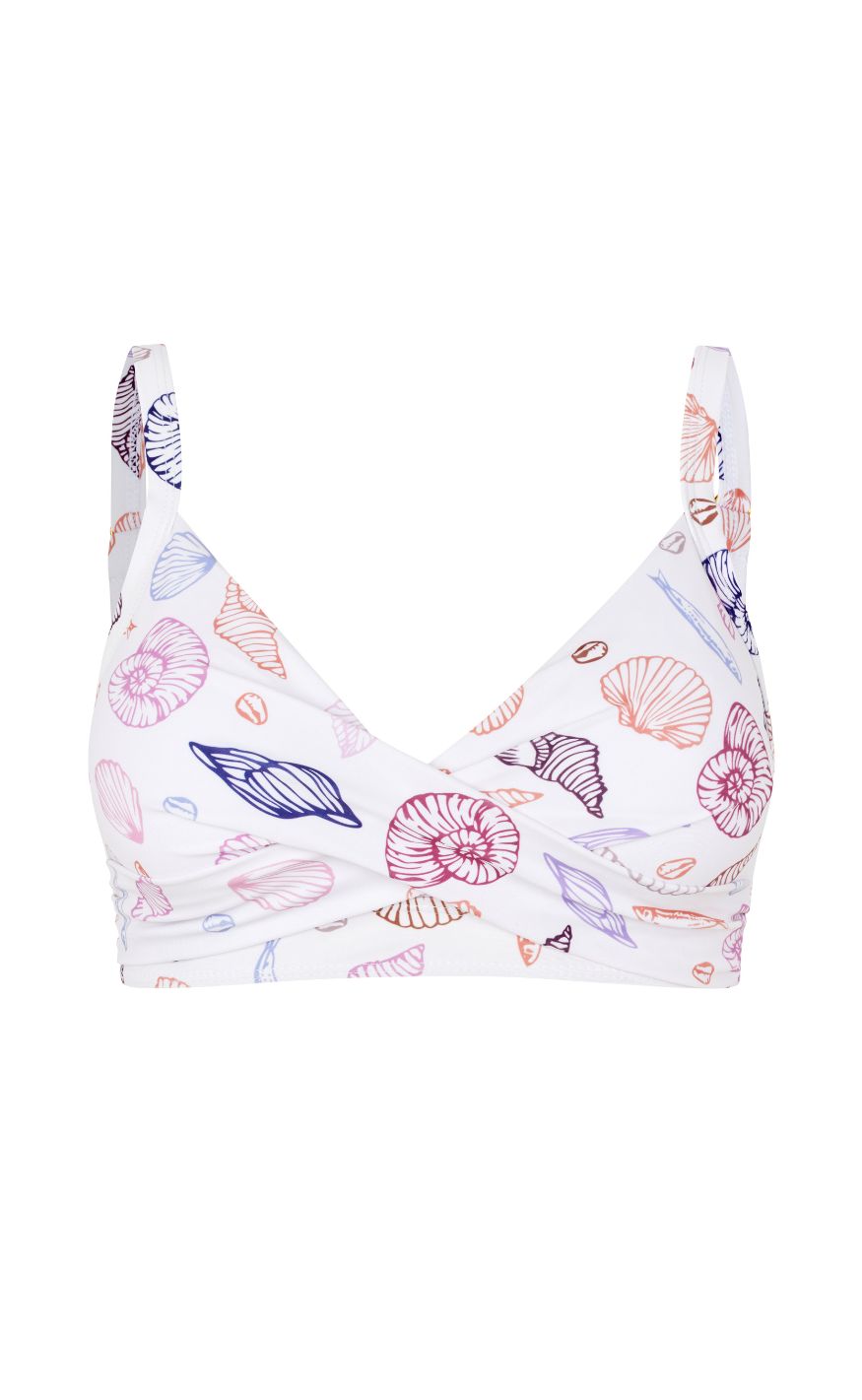 Unica Copenhagen Bikini Overdel Top Naya White Seashell