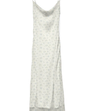 Vero Moda Kjole Smilla Bright White Airy Blue