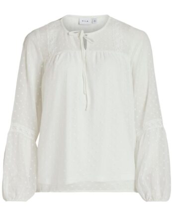 Vila Bluse Edee Snow White