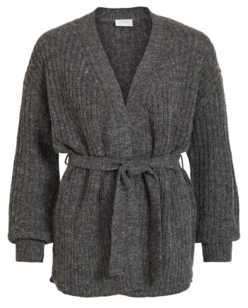 Vila Cardigan Tikta Dark Grey