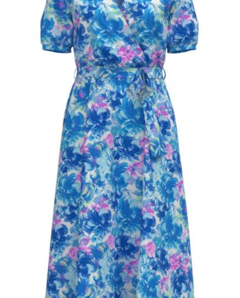 Vila Kjole Easy Luna Bonnie Blue