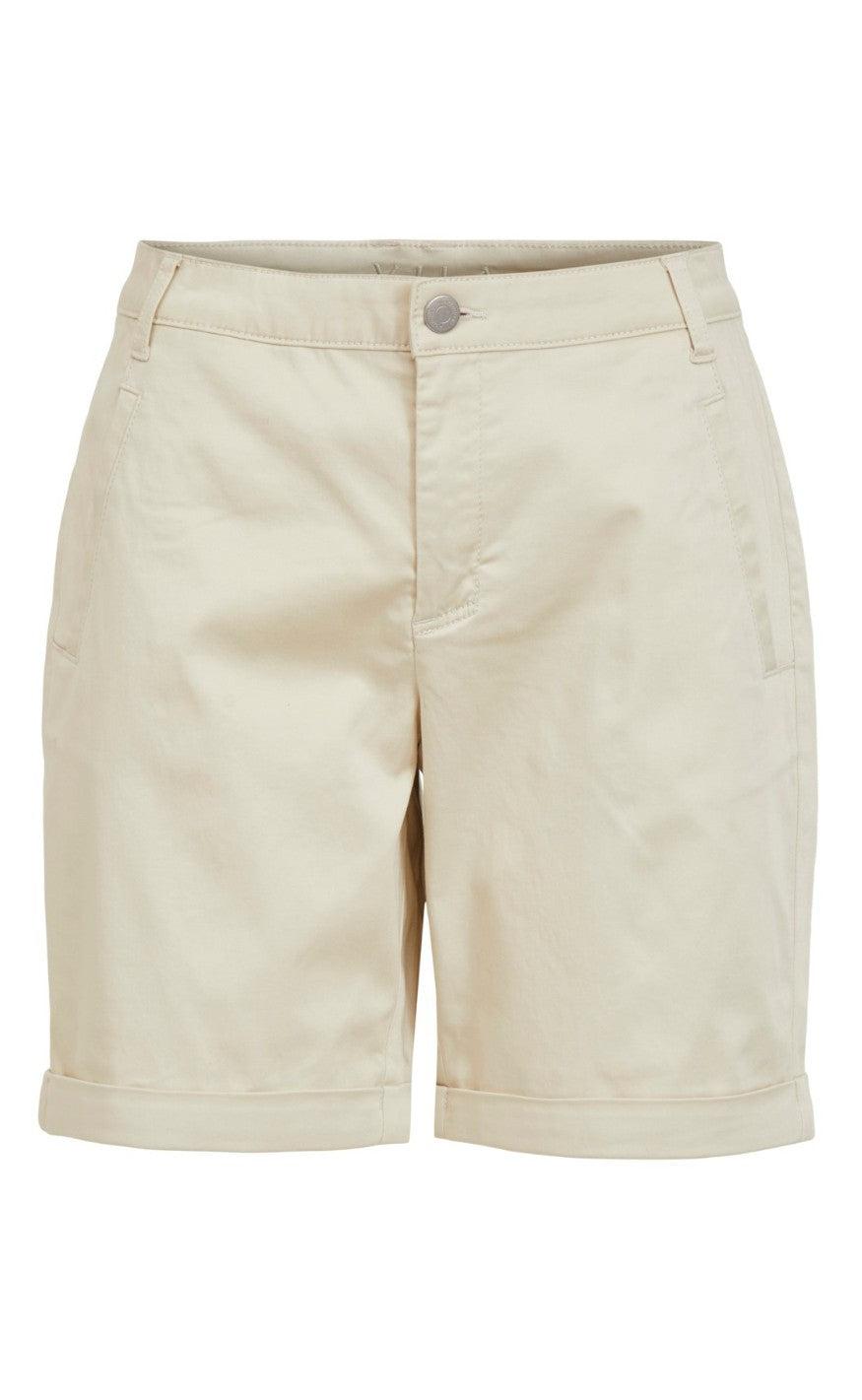 Vila Shorts Chino Birch