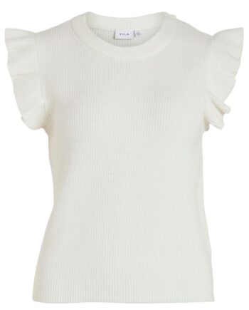 Vila Strikvest Ril Flounce White