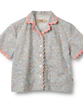 Vilma Lace  -shirt Air Blue Flowers 122