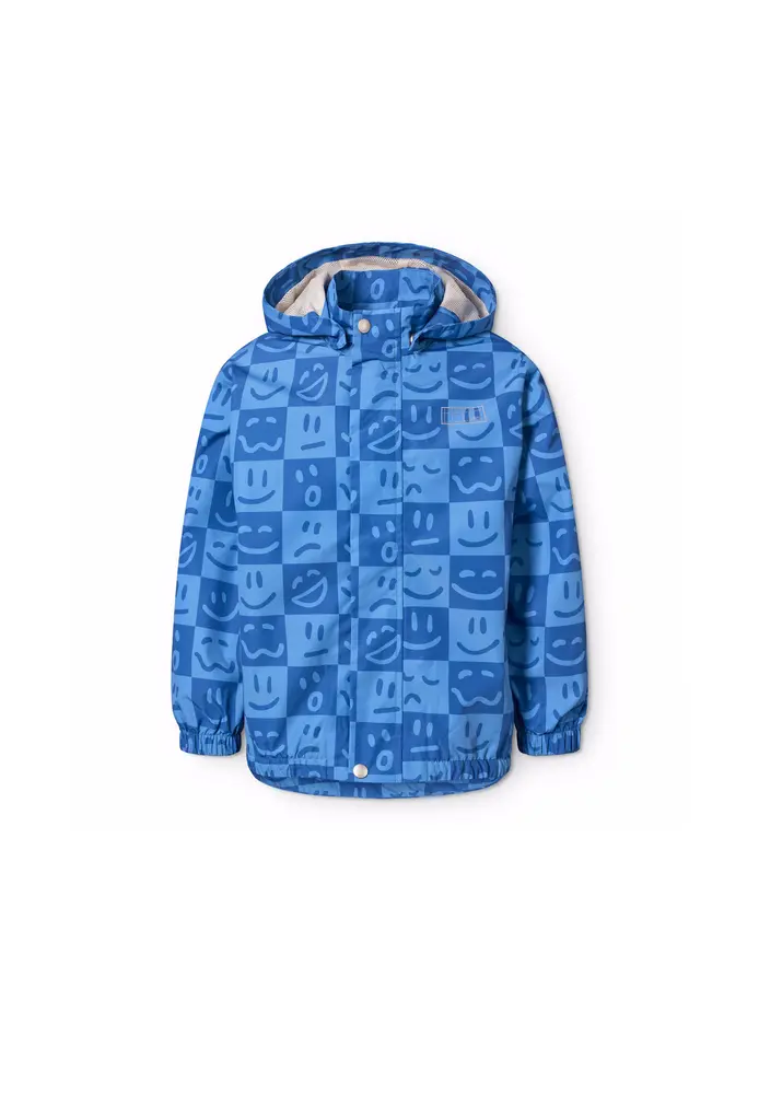 Waiton Regnjakke Vibe Checks Blu 92 98
