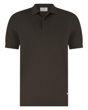 Wolf Knitted Polo Ss