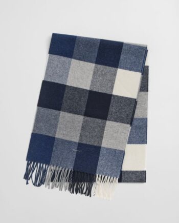 Wool Multi Checked Scarf