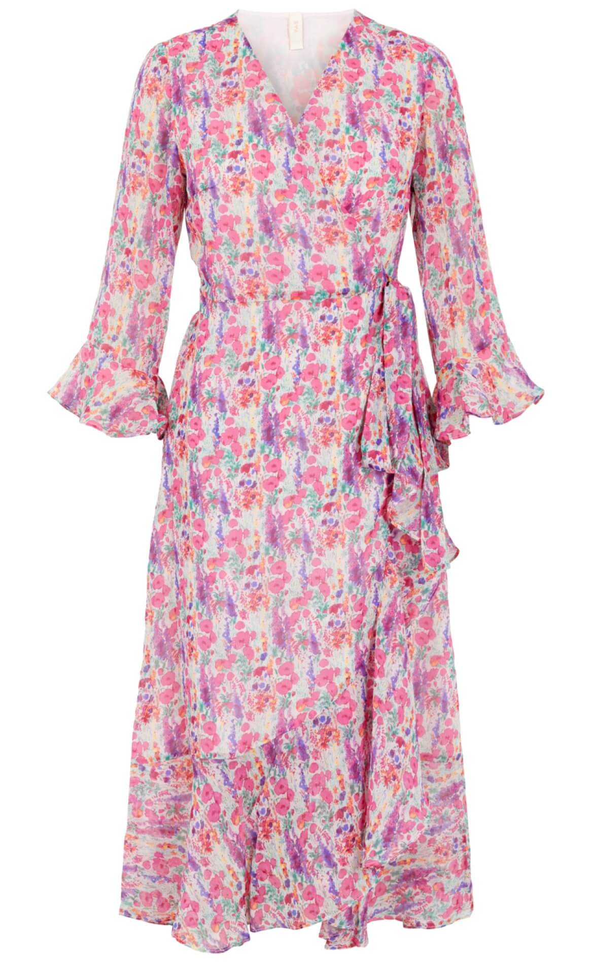 Yas Esmeralda Dress Cradle Pink